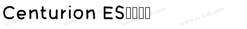 Centurion ES字体转换